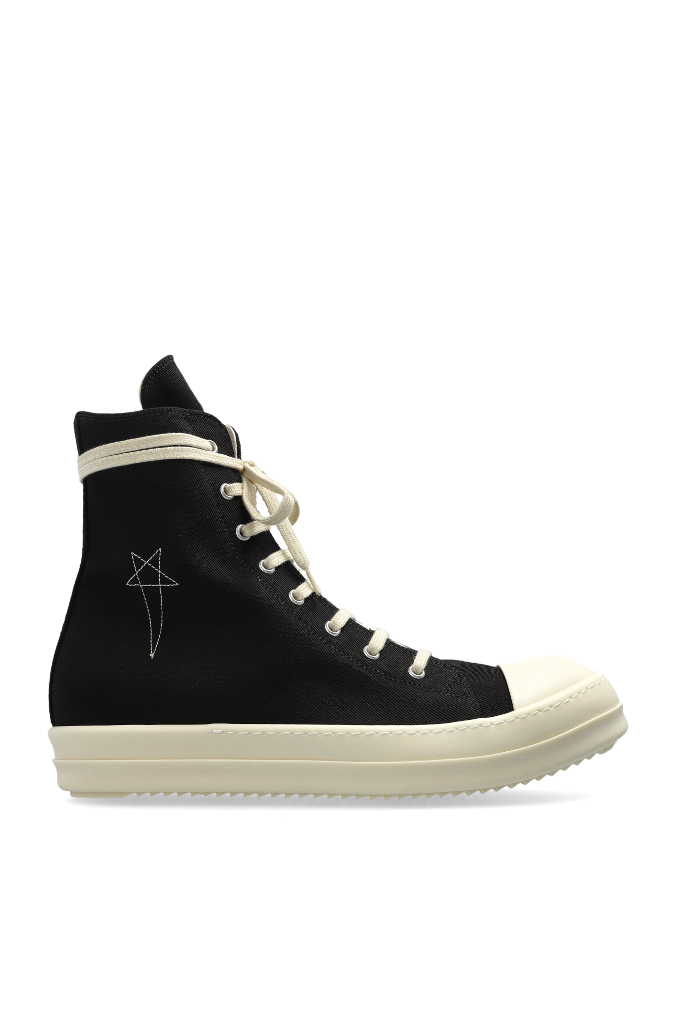 スポーツt opium rick owens thug club bott Black Sports shoes above the ankle Rick Owens DRKSHDW